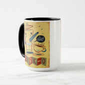 ジョーマレー著PERK-O マグカップ (正面左)