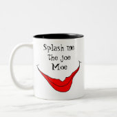ジョーモーコーヒーマグを私にスプラッシュ ツートーンマグカップ (左)