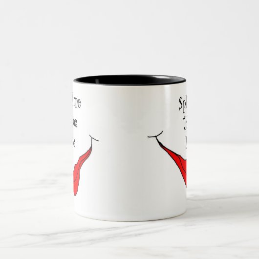 ジョーモーコーヒーマグを私にスプラッシュ ツートーンマグカップ (中央)