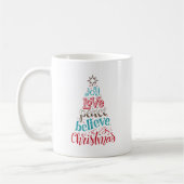 ジョーラブピース信じスクリスマグ コーヒーマグカップ (左)