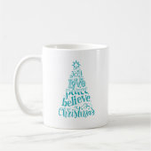 ジョーラブピース信じスクリスマグ コーヒーマグカップ (左)