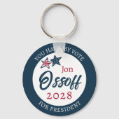 ジョーンスオゾフ大統領2028 キーホルダー (裏面)