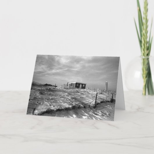 ジョーンズのビーチのロングアイランドニューヨーク カード (正面)