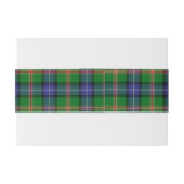 ジョーンズスコットランドタータンチェックベリーバンド 招待状ベリーバンド (裏面例)