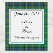 ジョーンズスコティ結婚ッシュのワインラベル ワインラベル (シングルラベル)