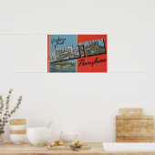 ジョーンズタウン（ペンシルバニア州） – ラージレターのシーン ポスター (キッチン)