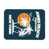 ジョーンズビーチロングアイランドニューヨーク マグネット (横)