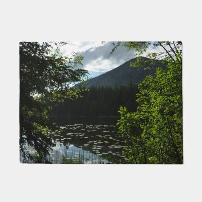 ジョーンズレイクIアットグレイシャナショナルパーク ドアマット (正面)