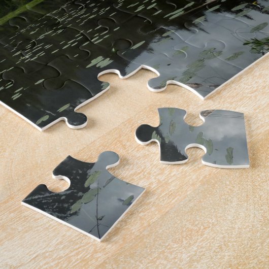 ジョーンズレイクIIアットグレイシャナショナルパーク ジグソーパズル (側面)