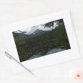 ジョーンズレイクIIアットグレイシャナショナルパーク 長方形シール (封筒)