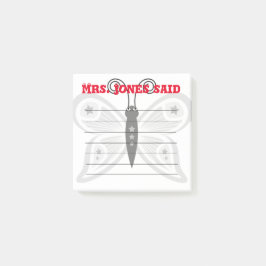 ジョーンズ夫人はポストイットのメモを言った ポストイット