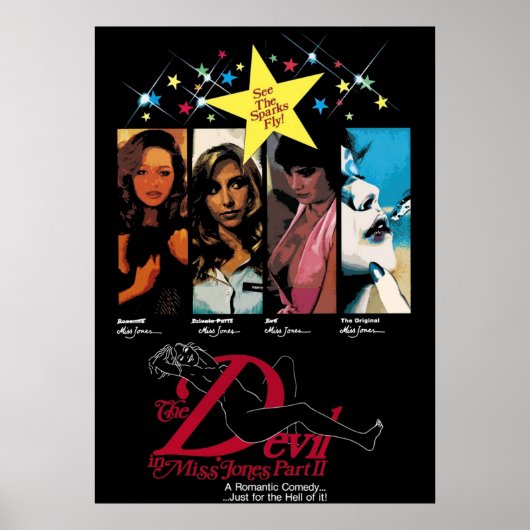 ジョーンズ恋しく思の悪魔 ポスター (正面)