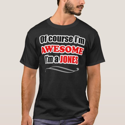 ジョーンズ素晴らし家 Tシャツ (正面)
