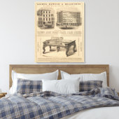 ジョーンズ、ホワイトとマッカーディの歯科用壺 キャンバスプリント (インサイチュ (寝室))