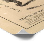 ジョーンズ、ホワイトとマッカーディの歯科用壺 ポスター (角)