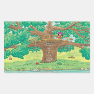 ジョーンツリーハウスシール 長方形シール