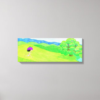 ジョーンランニングキャンバス キャンバスプリント