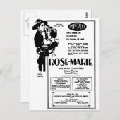 ジョーン・クロフォード ローズ・マリー 1928 ポストカード (正面/裏面)