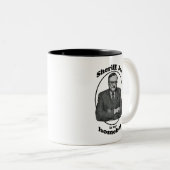 ジョー保安官は私の同郷人のマグです ツートーンマグカップ (正面右)