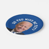 ジョー恋しく思バイデン氏は? ペーパープレート (アングル)