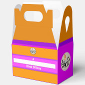 ジョー空白ののウィックのロゴが入った「デイ」プリント フェイバーボックス (見開き)