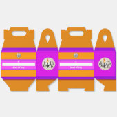 ジョー空白ののウィックのロゴが入った「デイ」プリント フェイバーボックス (見開き)