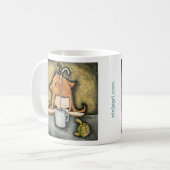 "ジョー"の- ninjagrlのコーヒー・マグ コーヒーマグカップ (正面左)