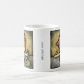 "ジョー"の- ninjagrlのコーヒー・マグ コーヒーマグカップ (中央)