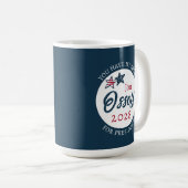 ジョー・オソフ大統領2028 コーヒーマグカップ (正面右)