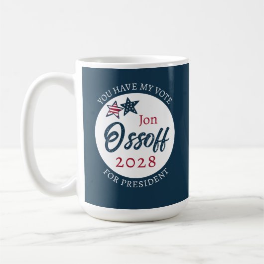 ジョー・オソフ大統領2028 コーヒーマグカップ (左)