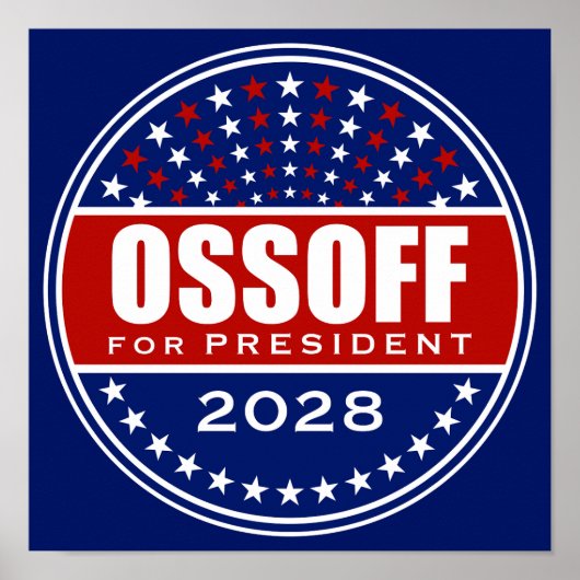ジョー・オソフ大統領2028 ポスター (正面)