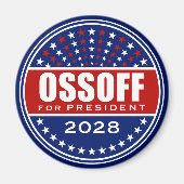 ジョー・オソフ大統領2028 マグネット (正面)