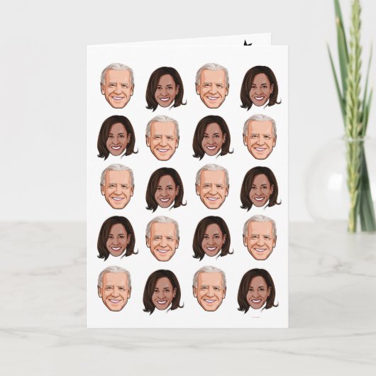 ジョー&カマラお祝い カード (正面)