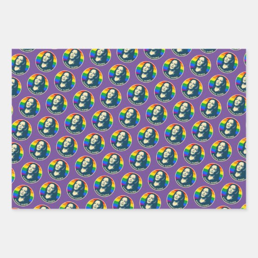 ジョー&カマラプライドホリデイ ラッピングペーパーシート (正面3)