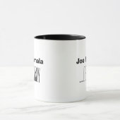 ジョー＆カマラ..明白 マグカップ (中央)