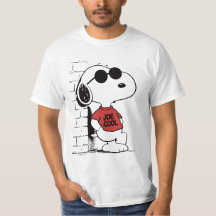 ジョー・クール スヌーピー Tシャツ デザイン | かっこいいキャラクター