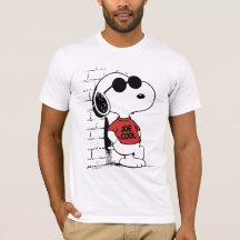 ジョー・クール スヌーピー Tシャツ デザイン | かっこいいキャラクター