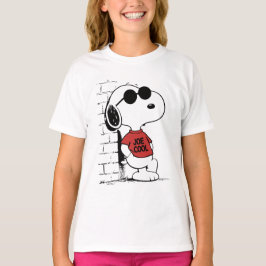 ジョー・クール スヌーピー Tシャツ デザイン | かっこいいキャラクター
