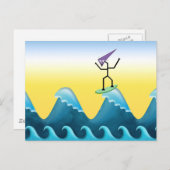 ジョー・サーファー ポストカード (正面/裏面)