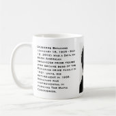 ジョー、「ジウゼッペ」Bonanno コーヒーマグカップ (左)