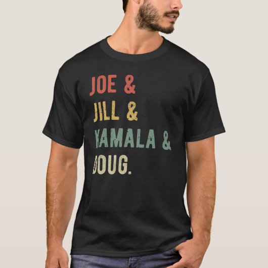 ジョー&ジル&カマラ&ダグI Tシャツ (正面)