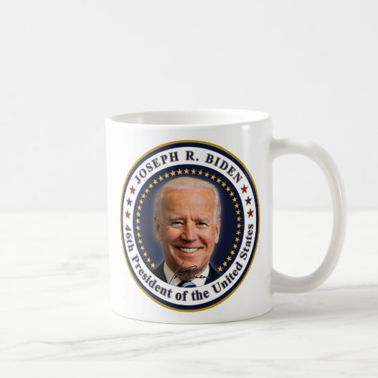 ジョー・バイデン大統領就任式記念グッズ コーヒーマグカップ (右)