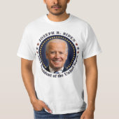 ジョー・バイデン大統領就任記念グッズ Tシャツ (正面)