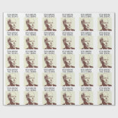 ジョー・バイデン氏が「もの」を混乱 ラッピングペーパー (フラット)