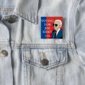 ジョー・バイデン氏の投票 | 2024年大統領の選挙 缶バッジ (インサイチュ)