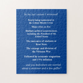 ジョー・バイデン氏を支えるのをそんなに恐れてはいけない ジグソーパズル