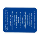 ジョー・バイデン氏を支えるのをそんなに恐れてはいけない マグネット (横)