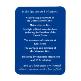 ジョー・バイデン氏を支えるのをそんなに恐れてはいけない マグネット