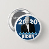 ジョー・バイデン氏副大統領 – 2020年民主党候補 缶バッジ (正面&裏面)