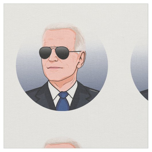 ジョー・バイデン氏大統領 ファブリック (クローズアップ)
